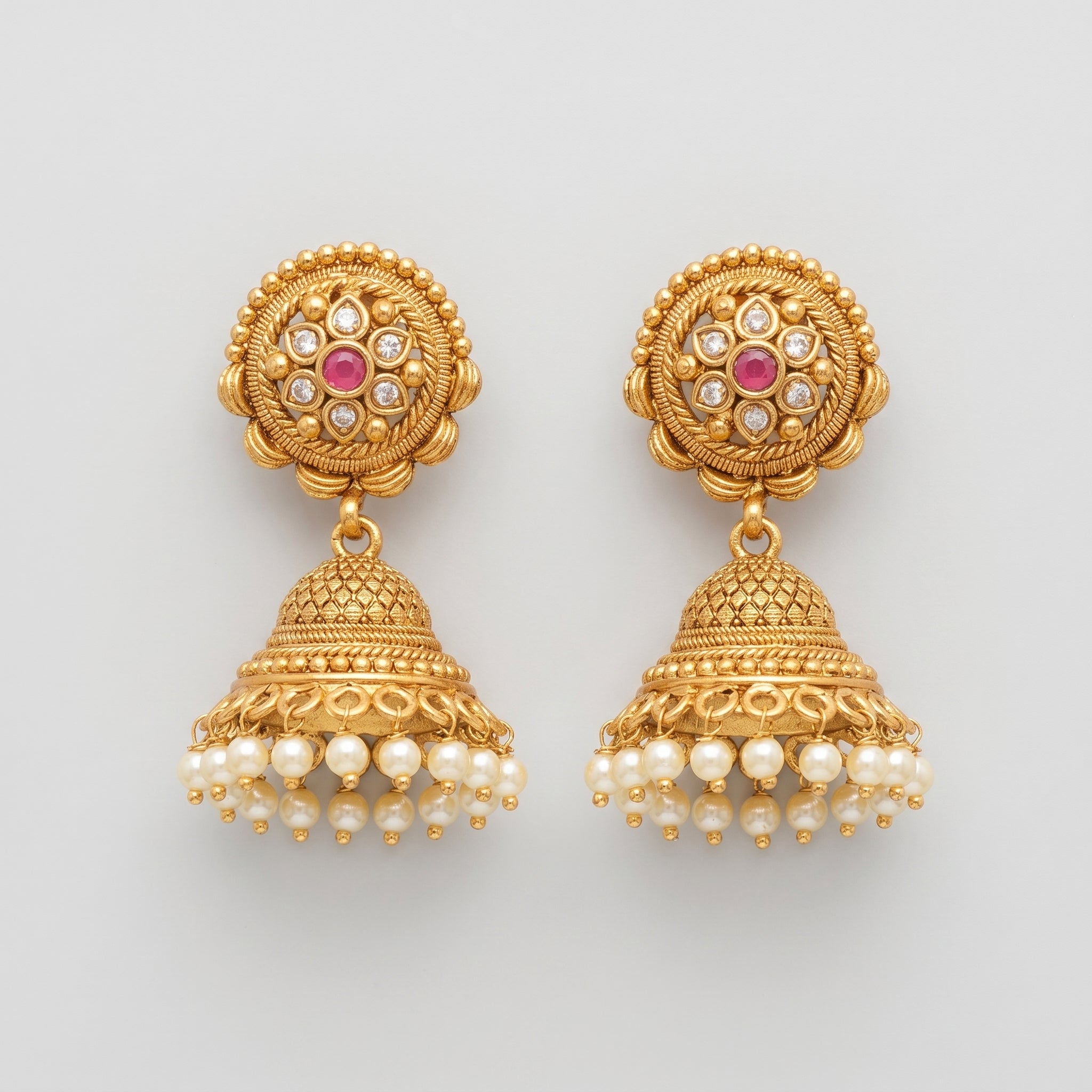 Meera Jhumka Earrings
