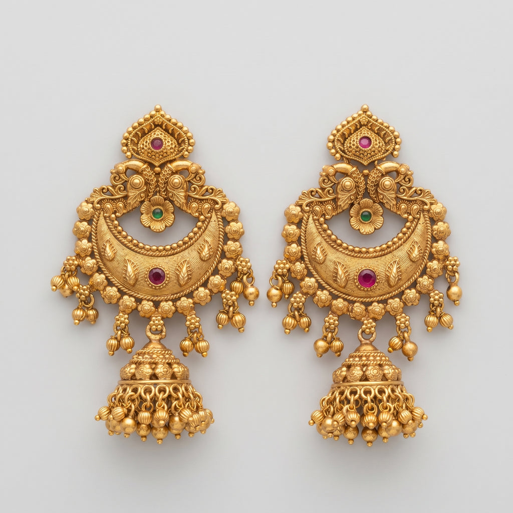 Devi Gold Earrings