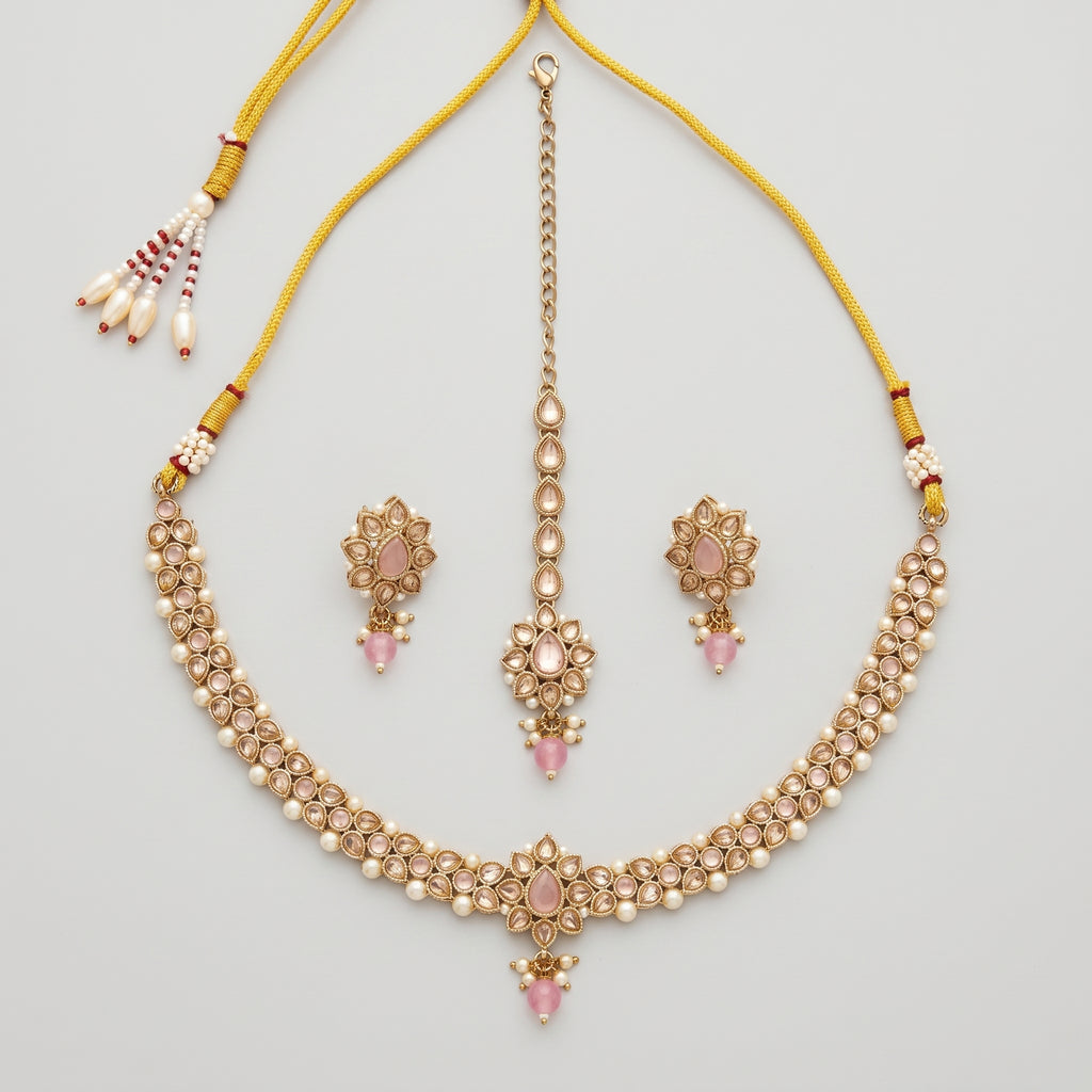 Gulab Pearl Necklace