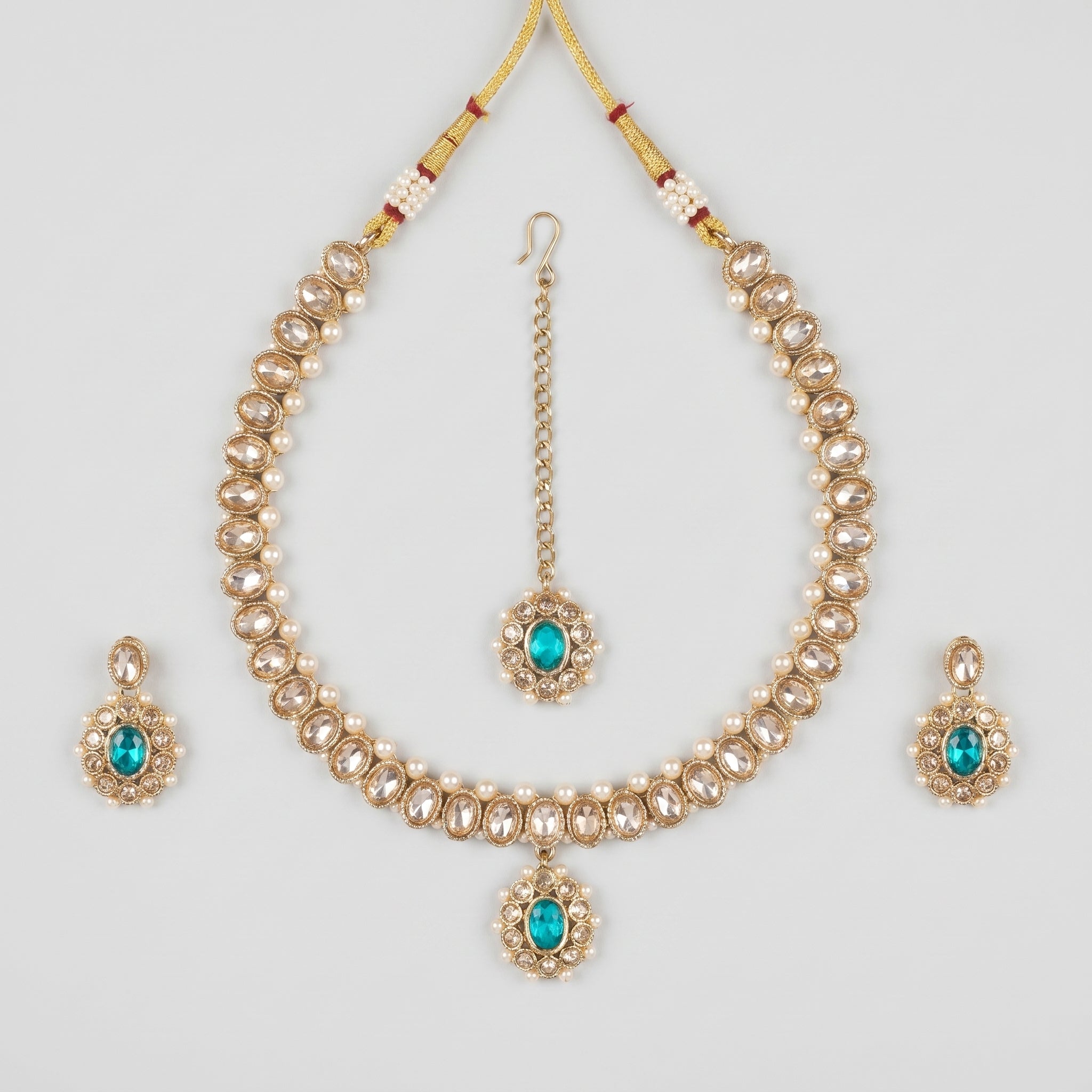 Firoza Kundan Necklace