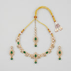 Kundan Emerald Necklace