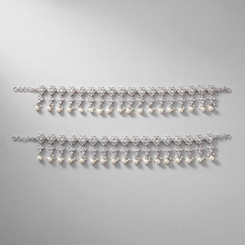 Zara Pearl Anklet