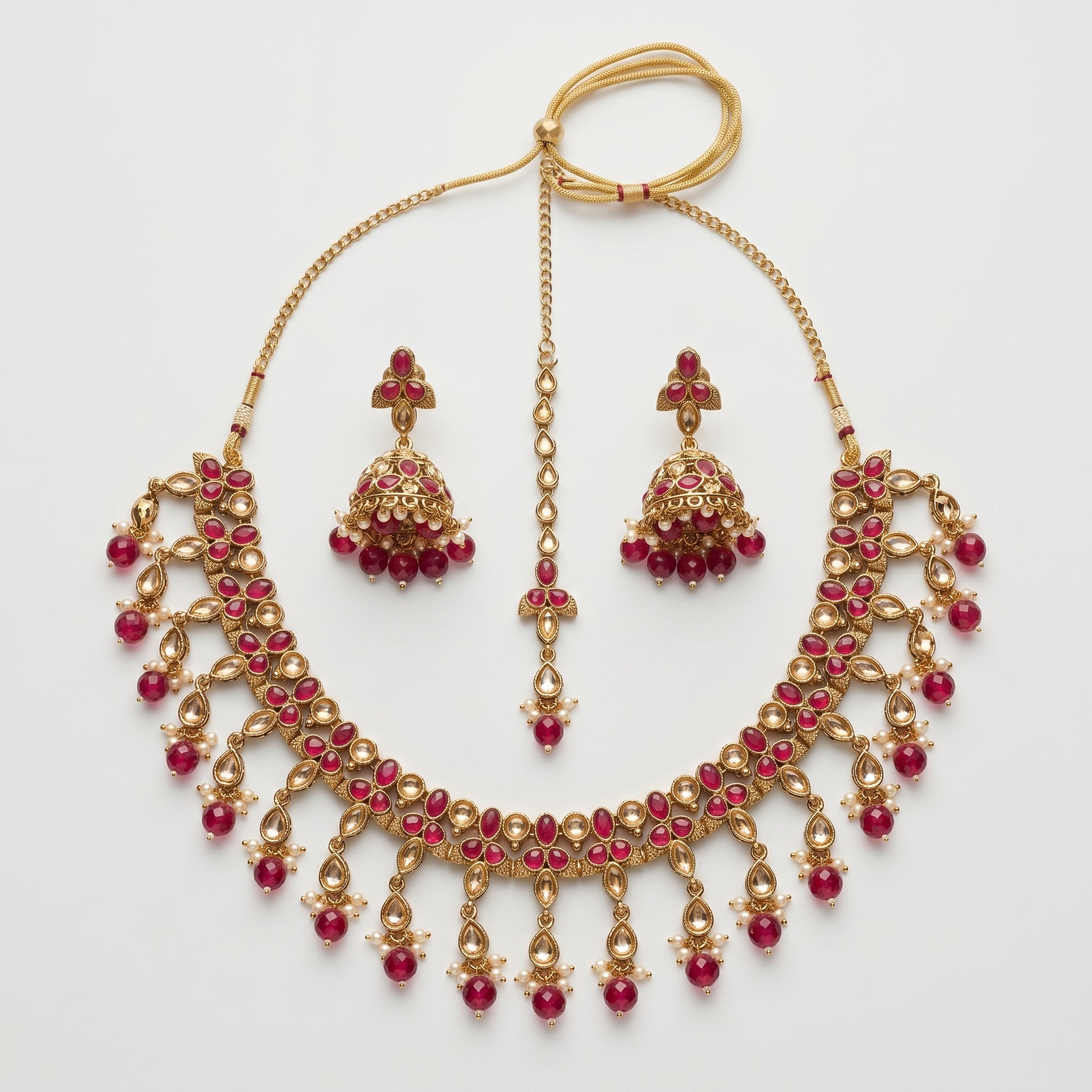 Polki Ruby Necklace
