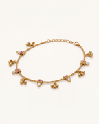 Mira Dewdrop Anklets