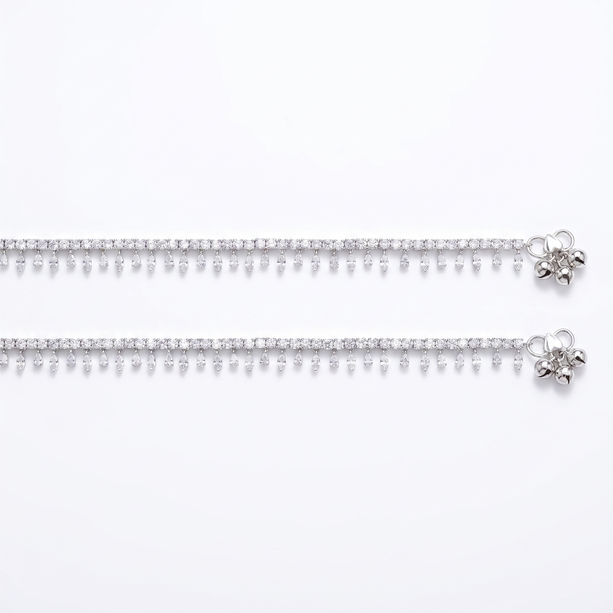 Aira Crystal Anklets