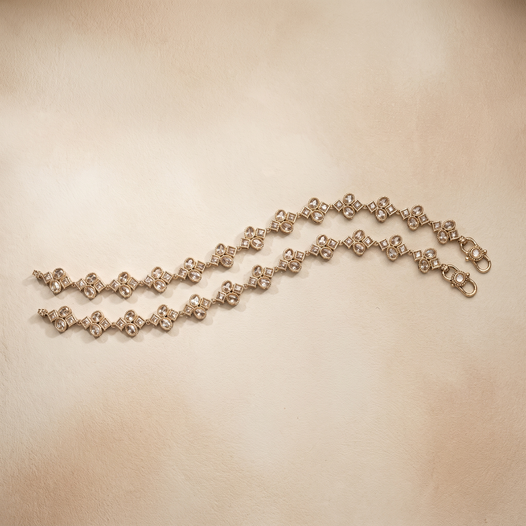 Starlight Bronze Anklets