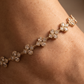 Starlight Bronze Anklets