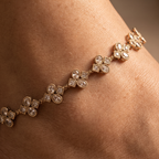 Starlight Bronze Anklets