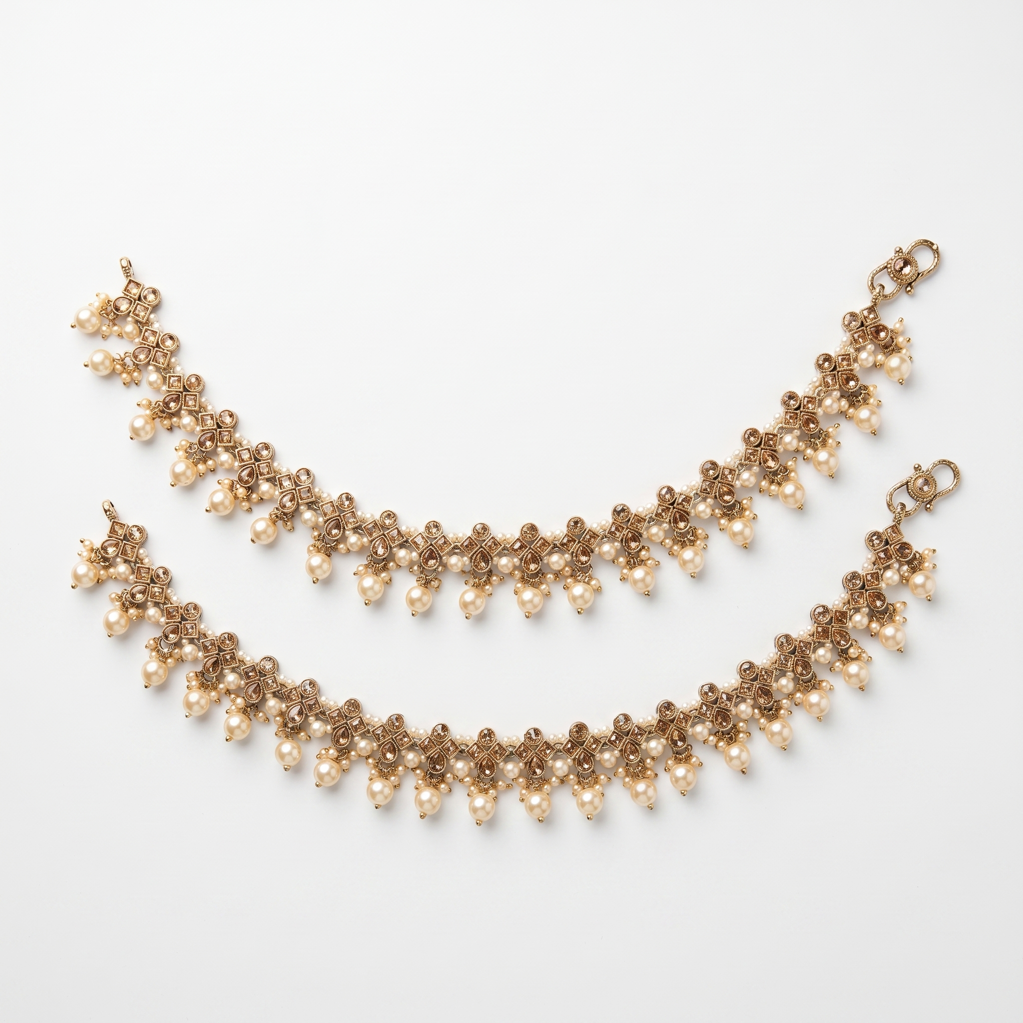 Classic Pearl Anklets