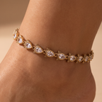 Priya Dewdrop Anklets