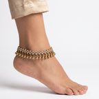 Kiran Gilded Anklets