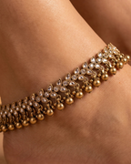 Kiran Gilded Anklets