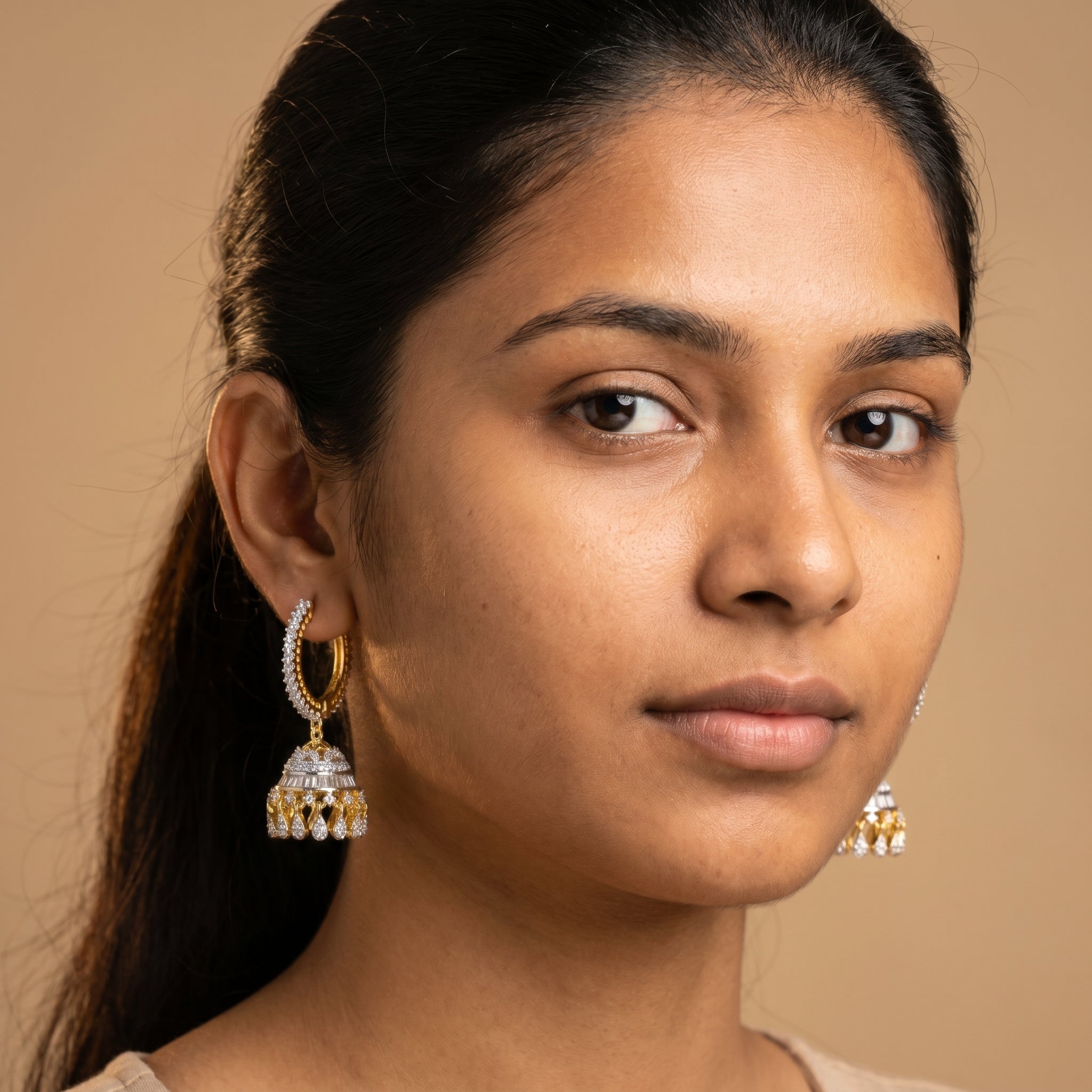 Zara Jhumka Earrings
