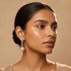 Infinity Moti Earrings