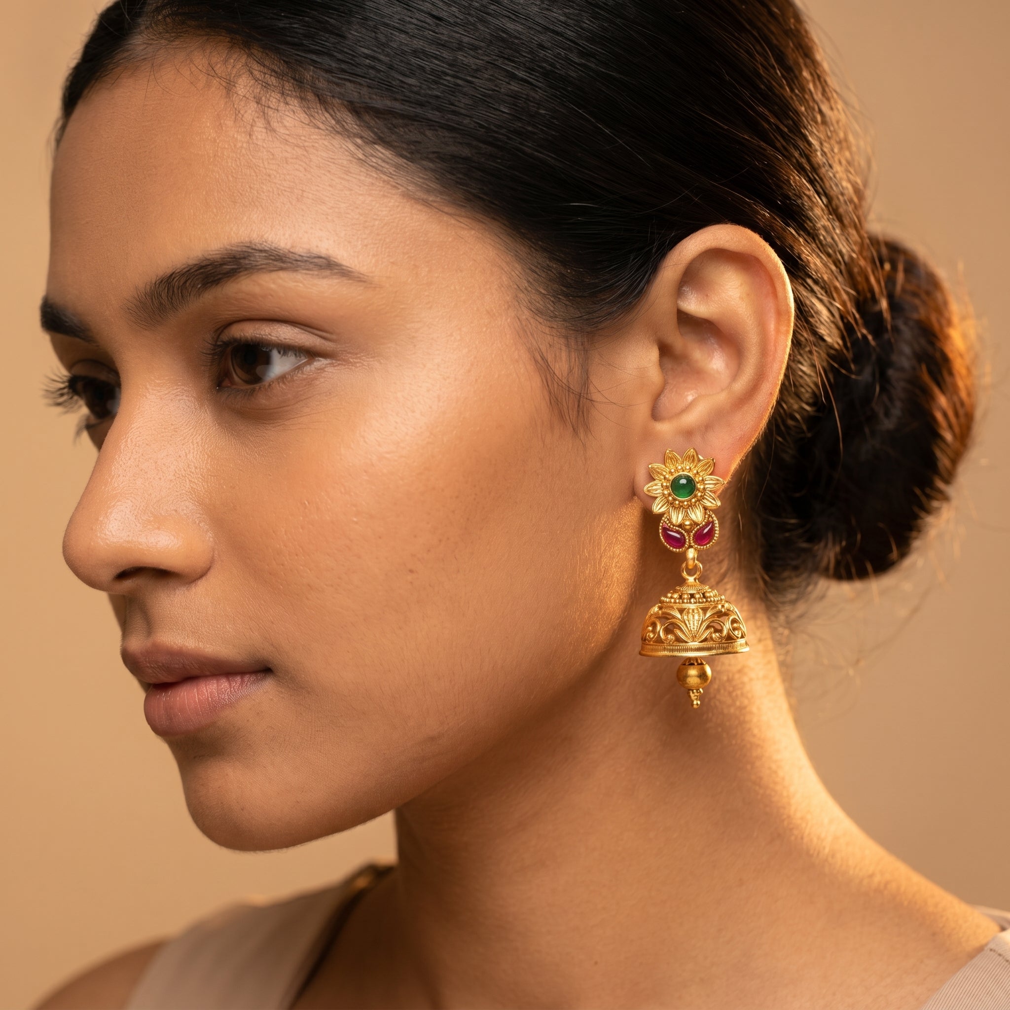 Kamala Jhumka Earrings
