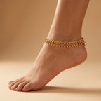 Kundan Drop Anklet