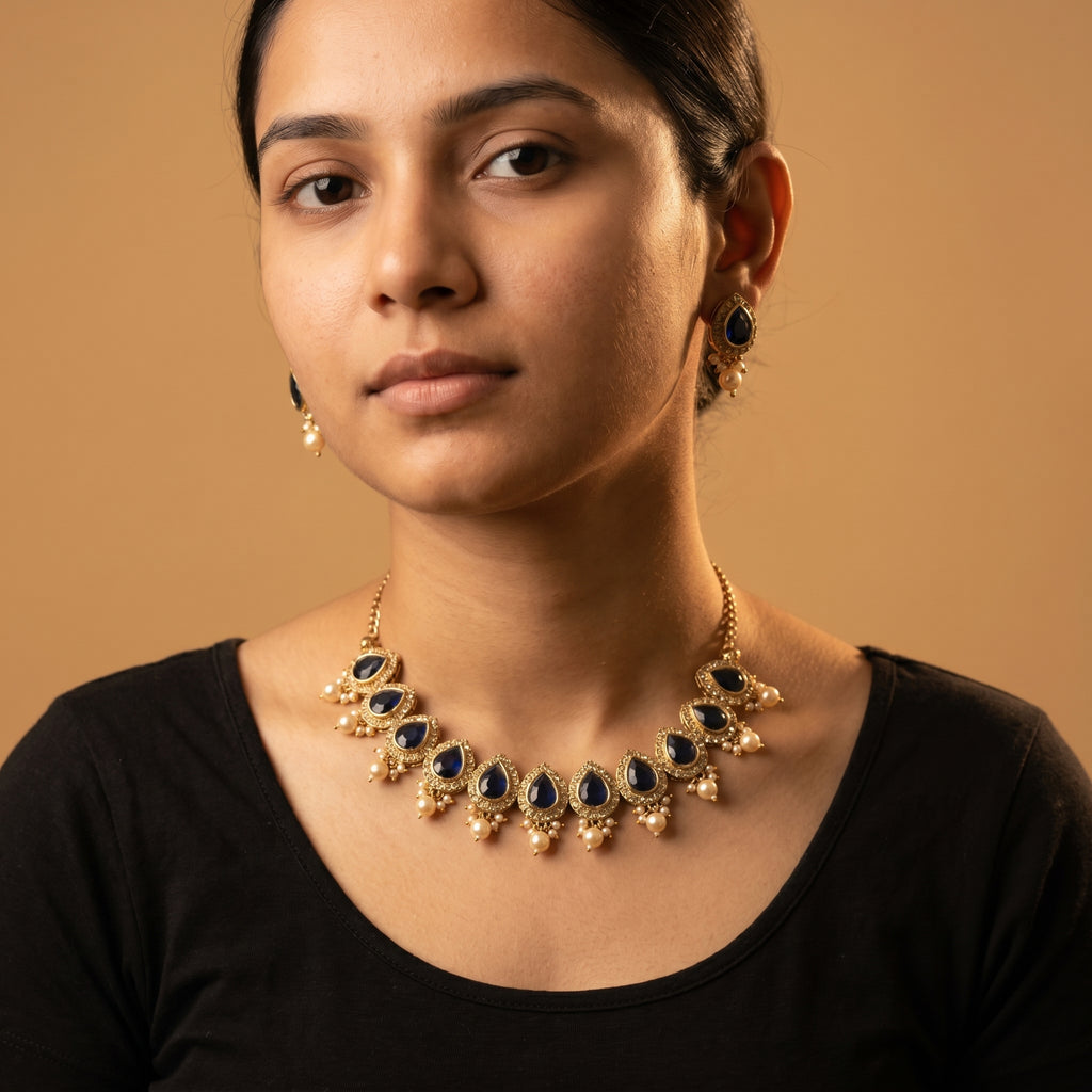 Rani Sapphire Necklace