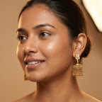Kundan Jhumka Earrings
