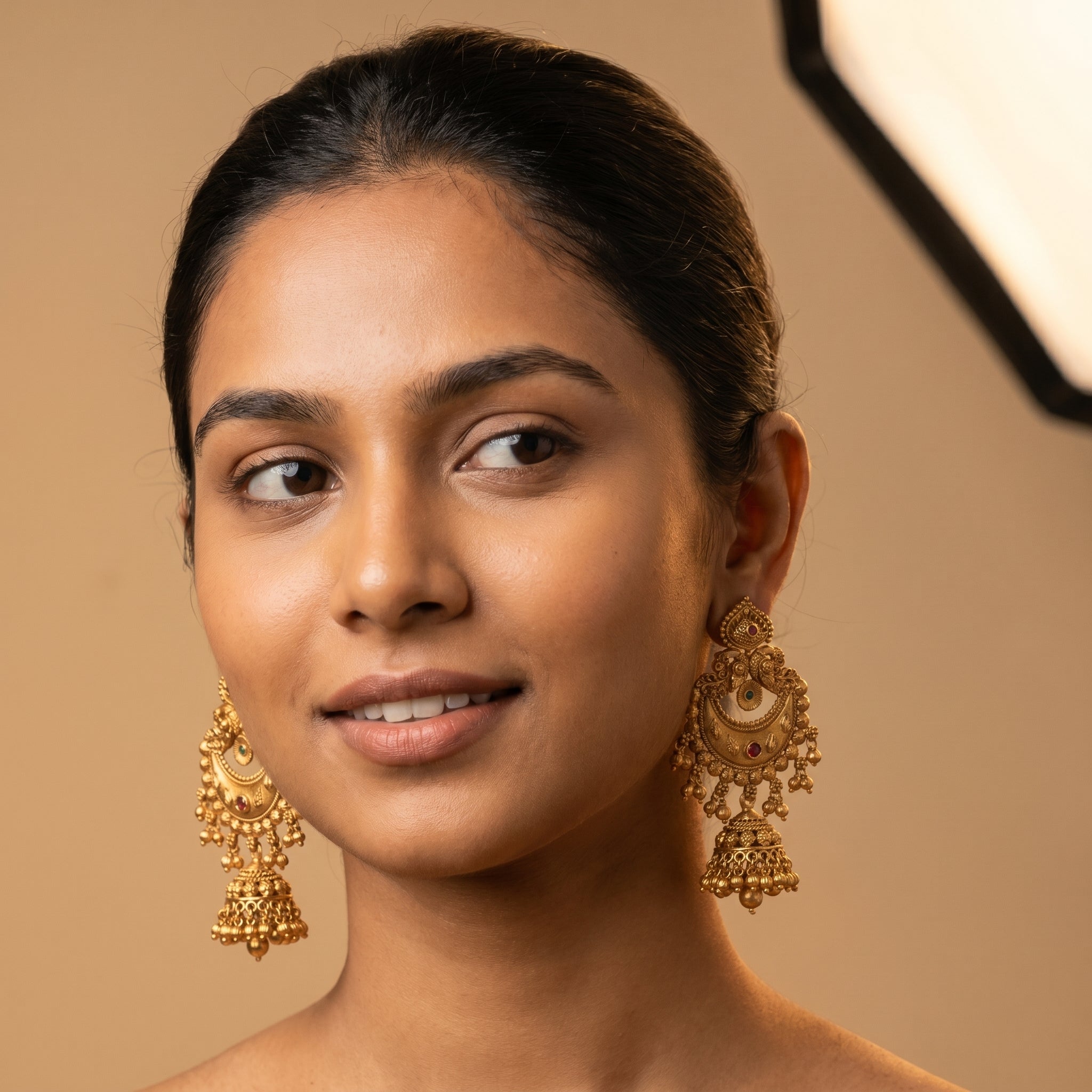 Devi Gold Earrings