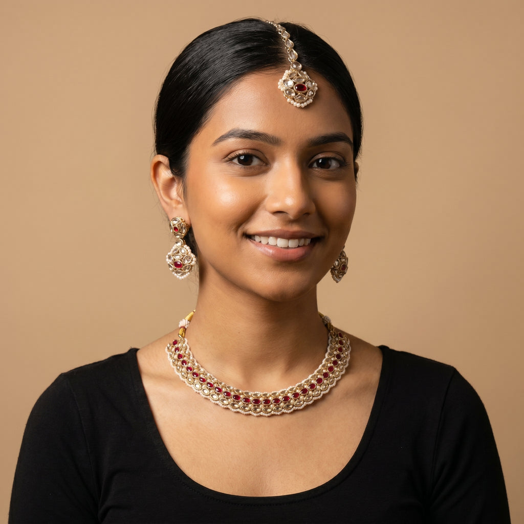 Rani Kundan Necklace
