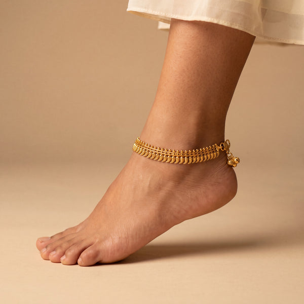 Sia Leaf Anklets