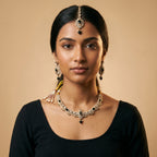 Kundan Onyx Necklace