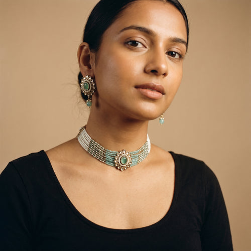 Aira Mint Necklace