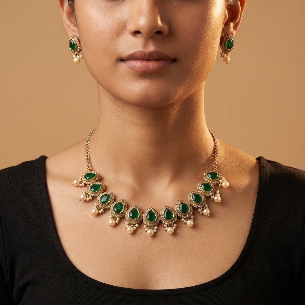 Rani Emerald Necklace