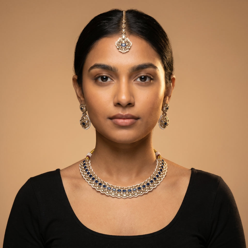 Neelam Pearl Necklace