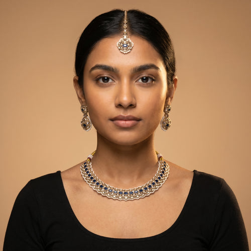 Neelam Pearl Necklace