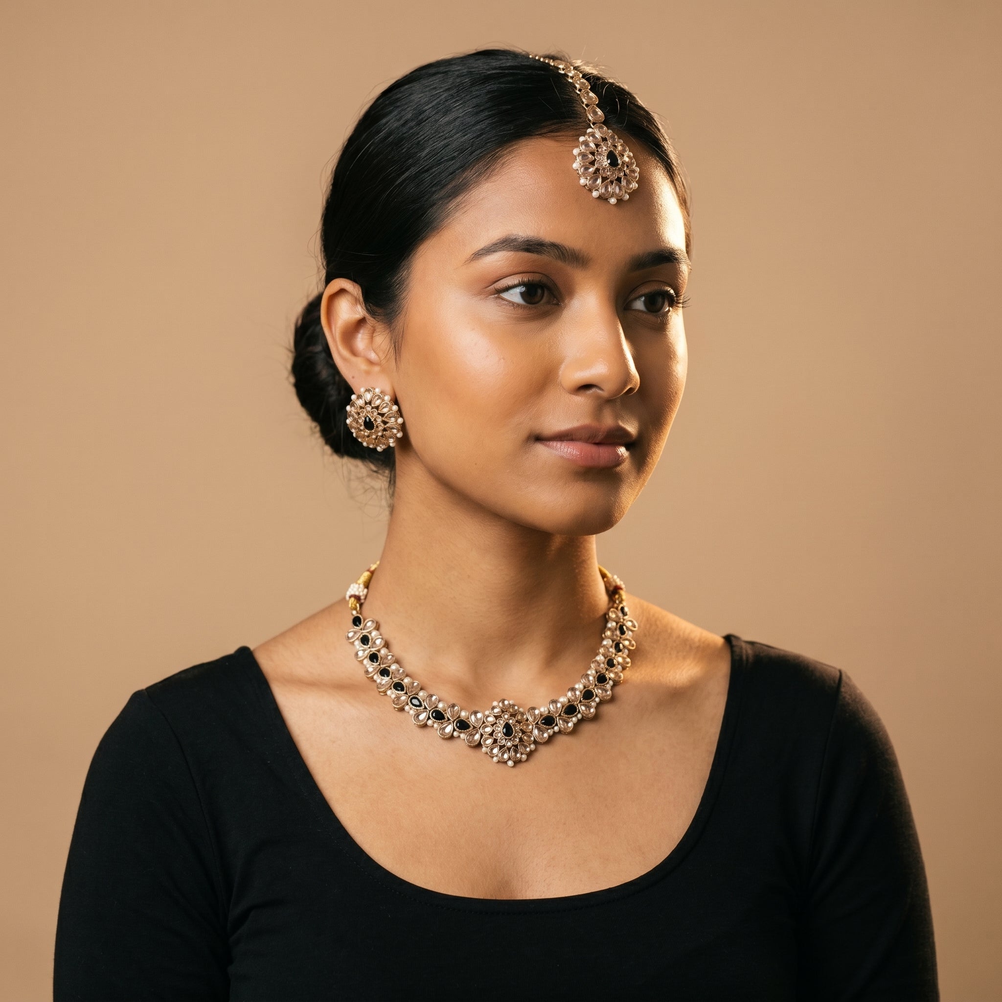 Kundan Petal Necklace