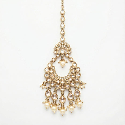 Ivory Heirloom Crescent Tikka