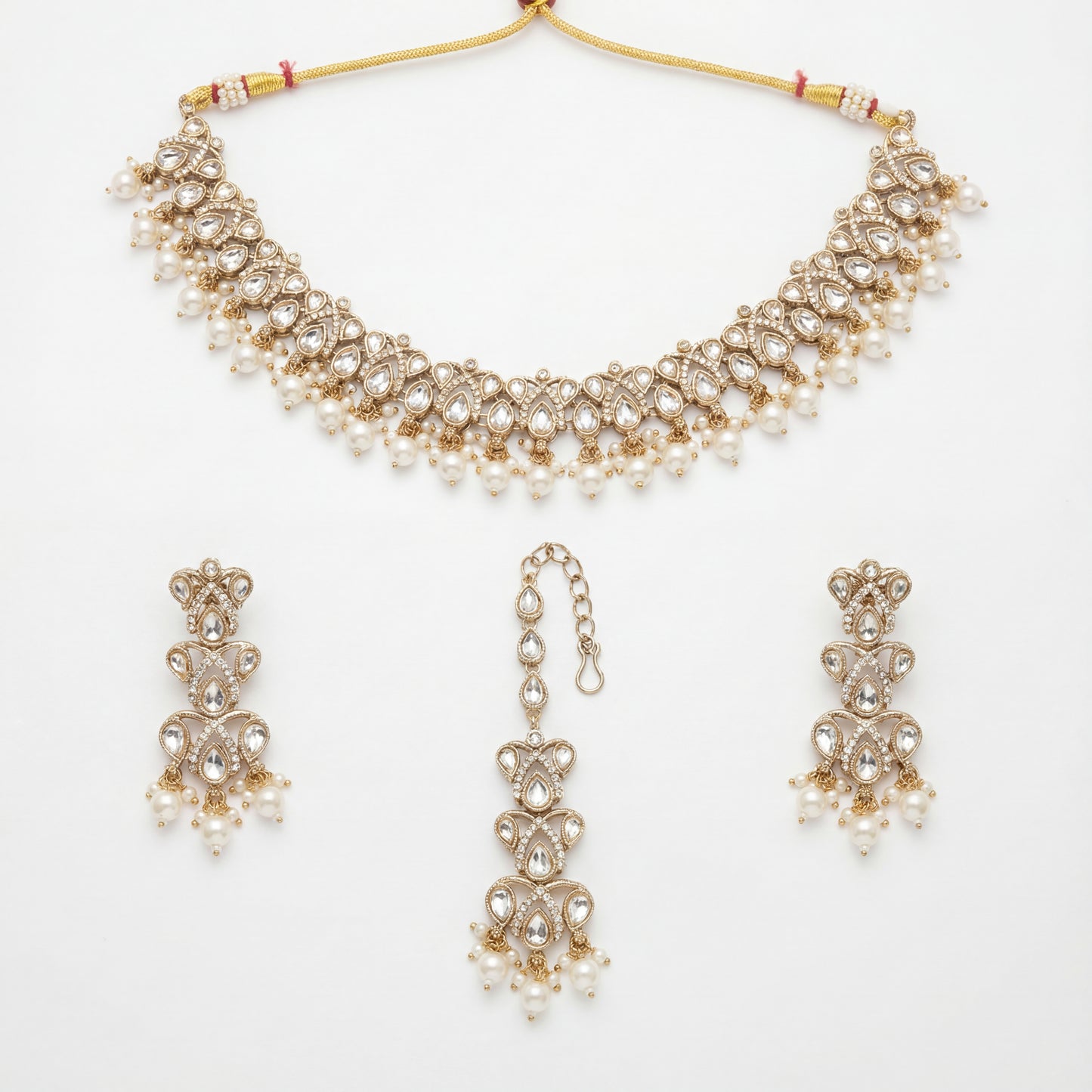 Sitara Pearl Polki Set