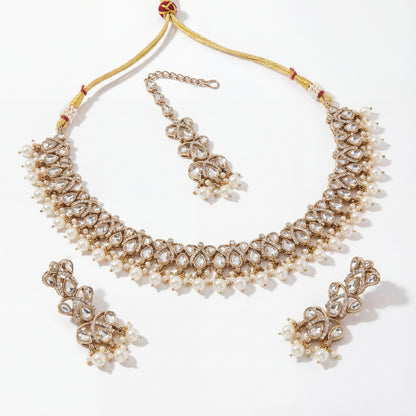 Sitara Pearl Polki Set