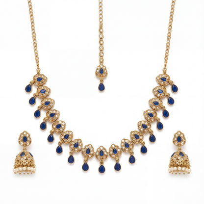 Neela Chand Polki Set