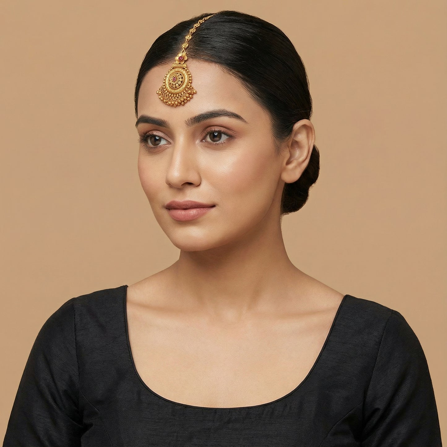 Rajasi Temple Medallion Tikka