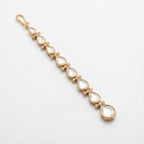 Luma Teardrop Tikka detail showing eight kundan teardrops and triple-stone connectors