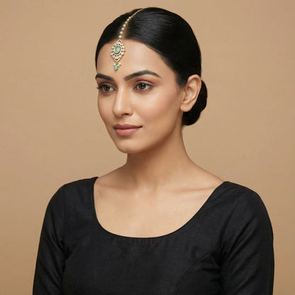 Serene Mint Halo Tikka