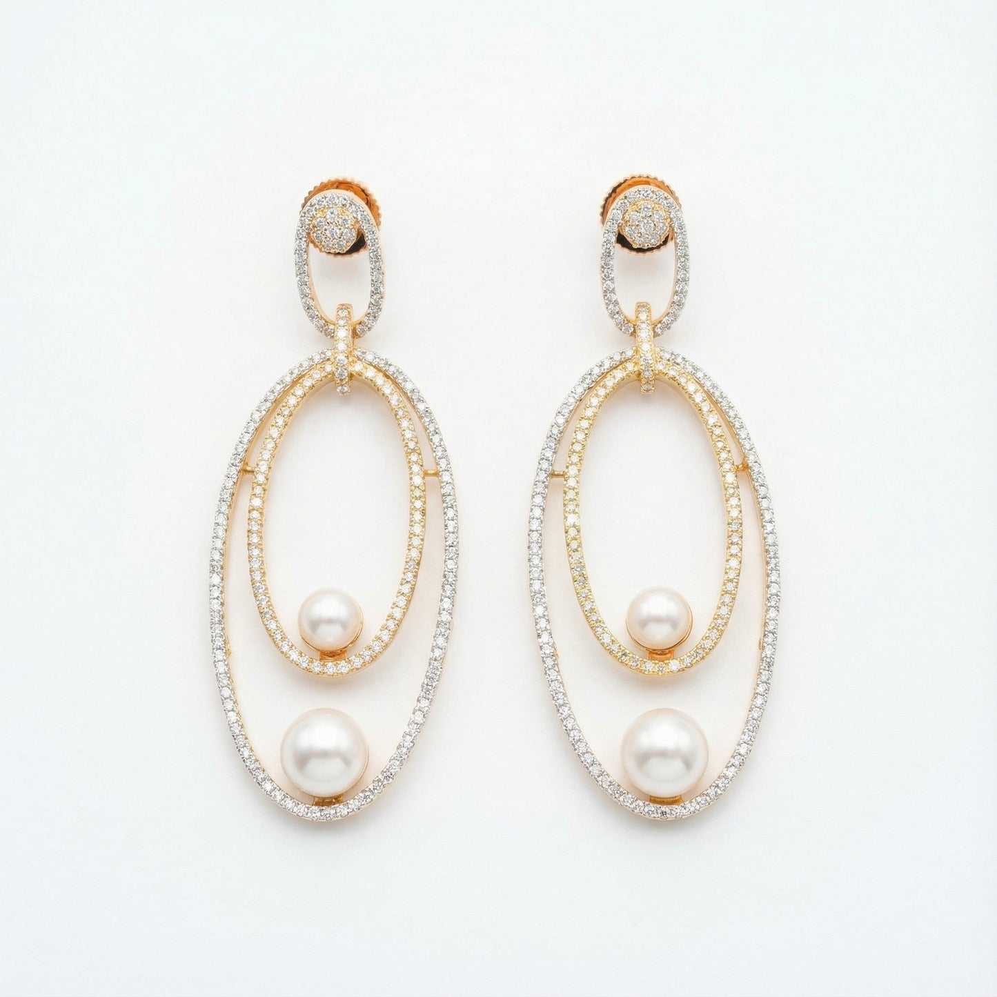 Orbitline Drop Earrings