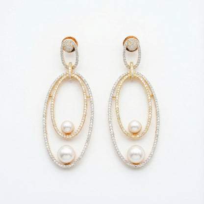 Orbitline Drop Earrings