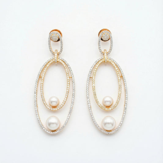 Orbitline Drop Earrings