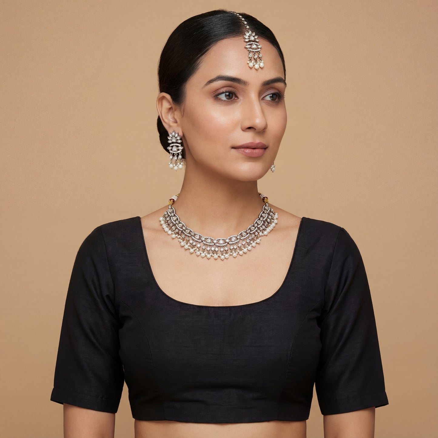Anmol Pearl Heirloom Necklace Set