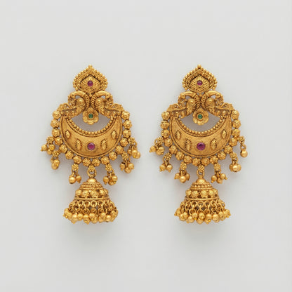 Devi Noor Temple Earrings
