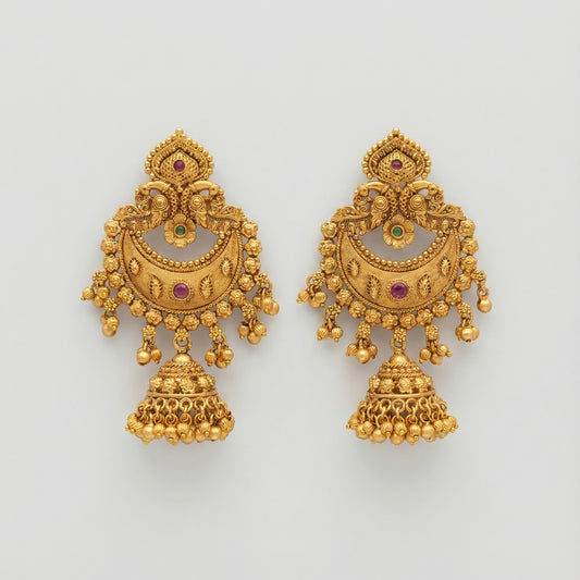Devi Noor Temple Earrings