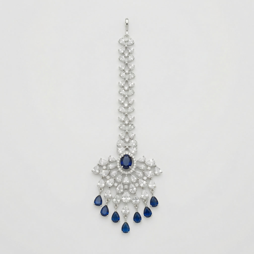 Royal Blue Chandni Tikka