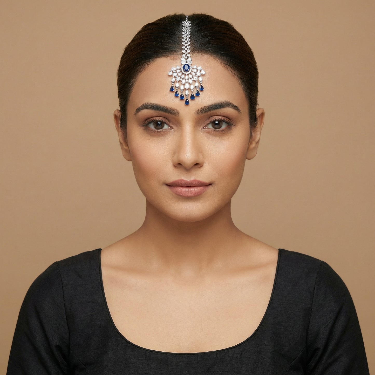 Royal Blue Chandni Tikka