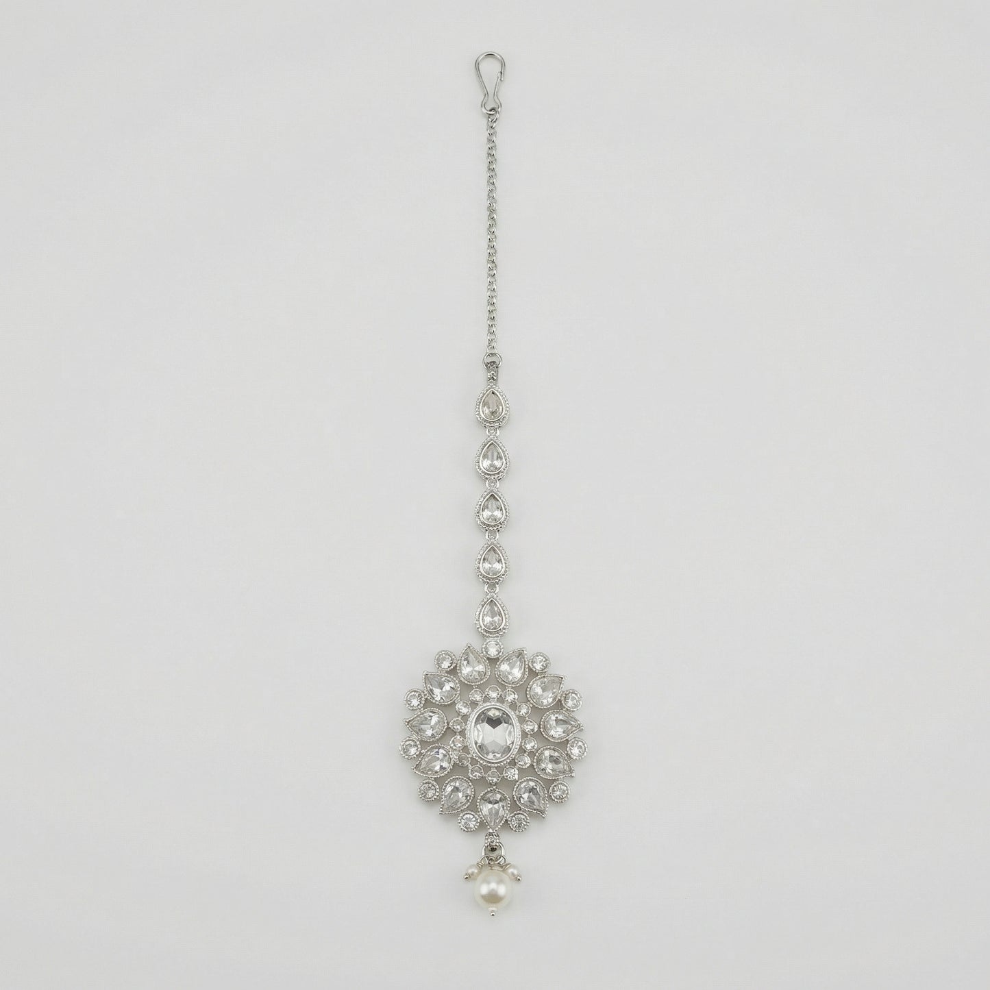 Silver Flora Pearl Tikka