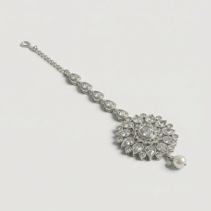 Silver Flora Pearl Tikka