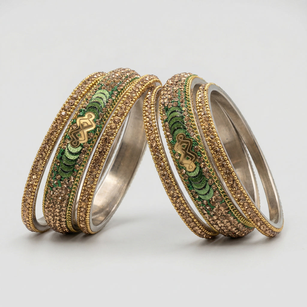 Ornate Olive Kadas - Set of 6