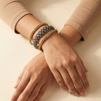 Midnight Amber Bangles - Set of 6